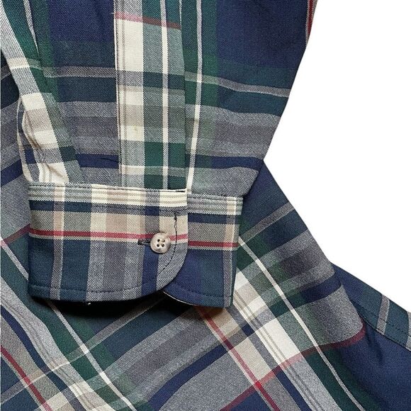 Pendleton pure Virgin wool long sleeve plaid button-down size XL - Picture 3 of 6